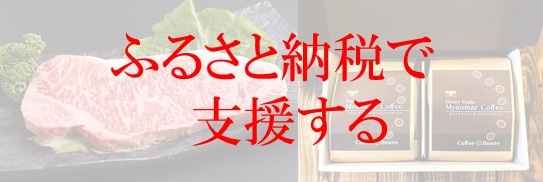 地球市民の会をふるさと納税で支援します